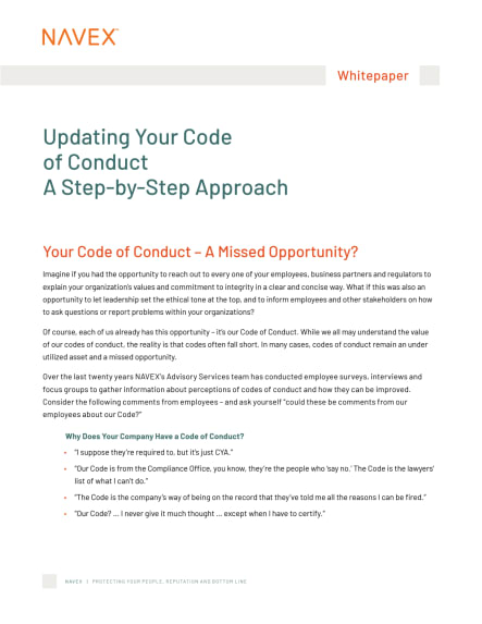 Transform your code of conduct step-by-step