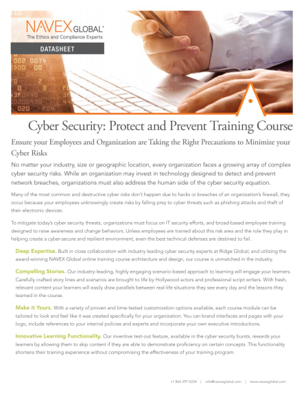 Cyber Security Training Course Overview