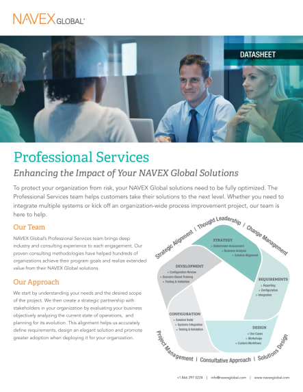 Professional Services Datasheet