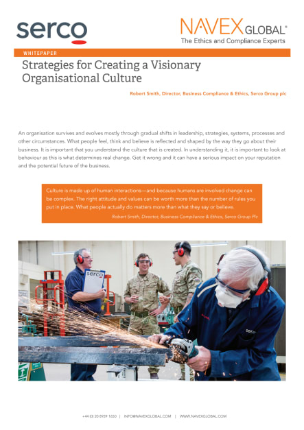 Strategies for Creating a Visionary Organisational Culture White Paper