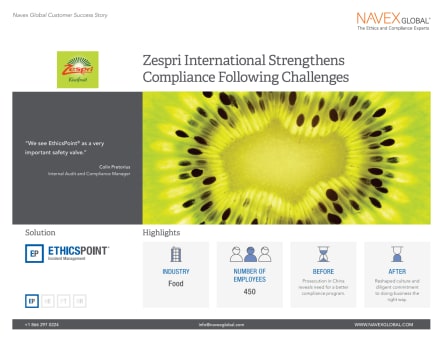 Zespri International Case Study