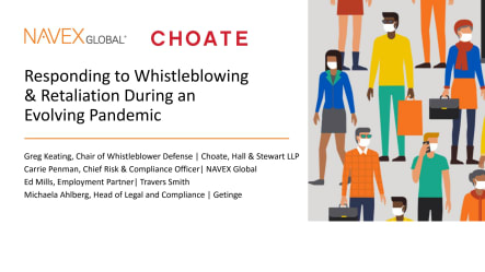 Responding to Whistleblowing and Retaliation During an Evolving Pandemic.pdf