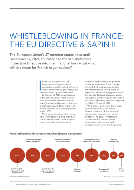 Whistleblowing in France - EU Directive and Sapin II.pdf
