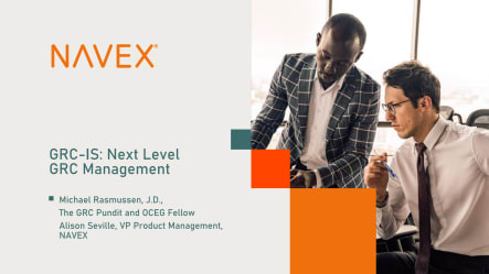 GRC-IS: Next-Level GRC Management Webinar