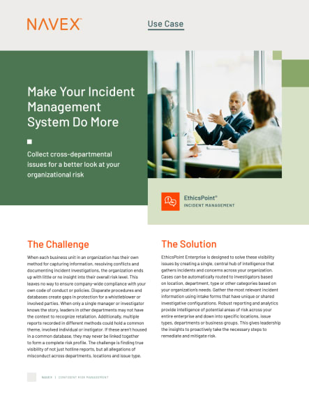 Make Your Incident Management System Do More