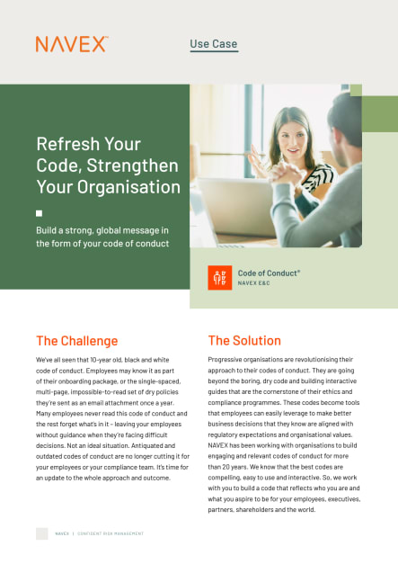 Refresh Your Code, Strengthen Your Organization