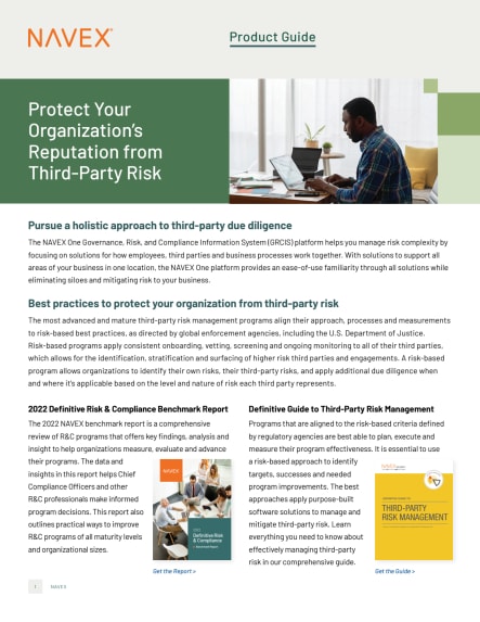 Protect Your Organization’s Reputation from Third-Party Risk