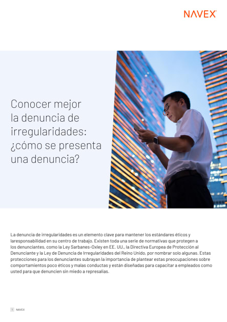 Image for Conocer mejor la denuncia de irregularidades: ¿cómo se presenta una denuncia?