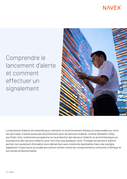 Image for Comprendre le lancement d’alerte et comment effectuer un signalement