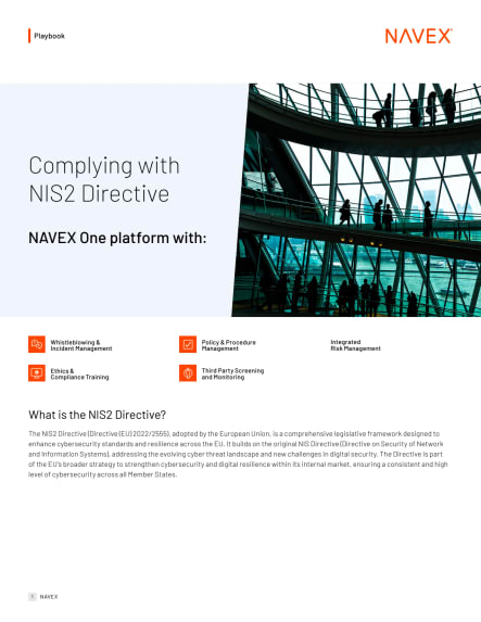 Complying with the NIS2 Directive