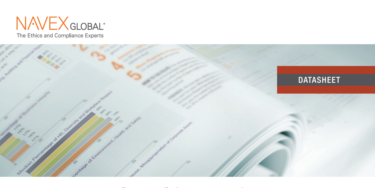 NAVEX Custom Benchmarking Services Datasheet
