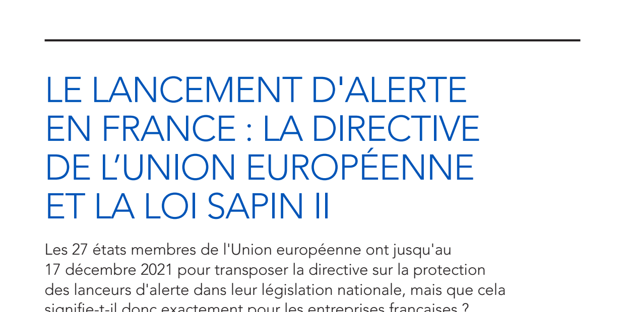 FR_EU Whistleblower Protection Directive.pdf