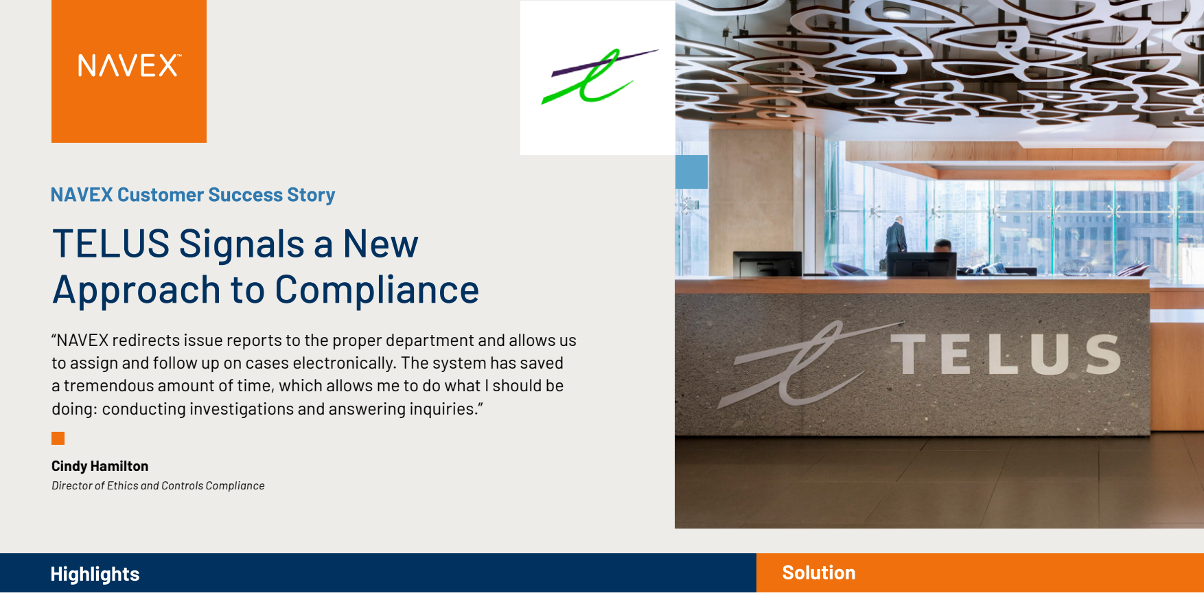 TELUS Signals a New Approach to Compliance