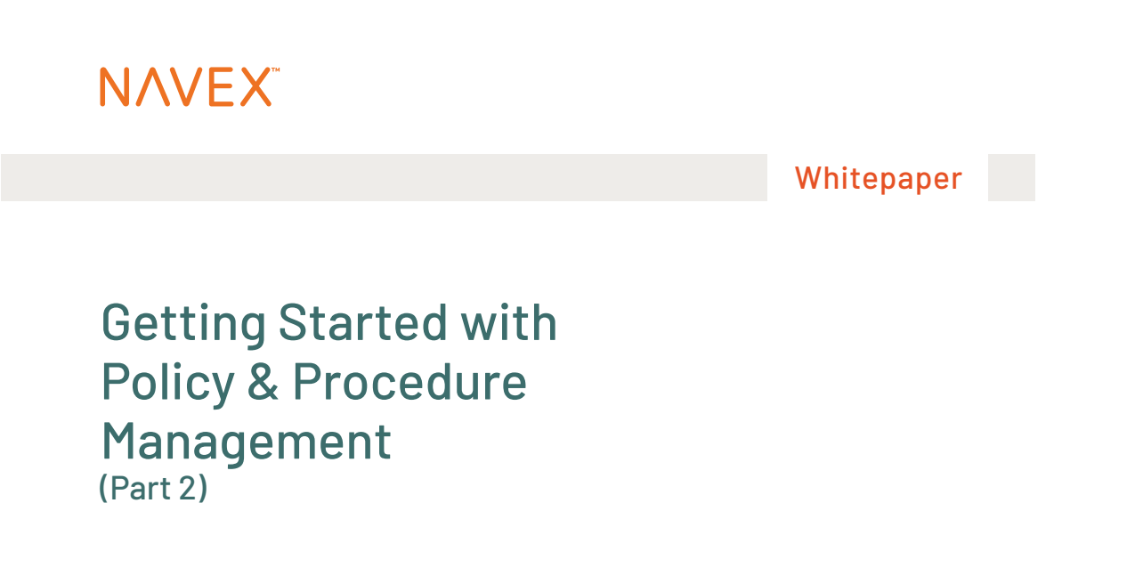 Getting Started with Policy & Procedure Management (Part 2)