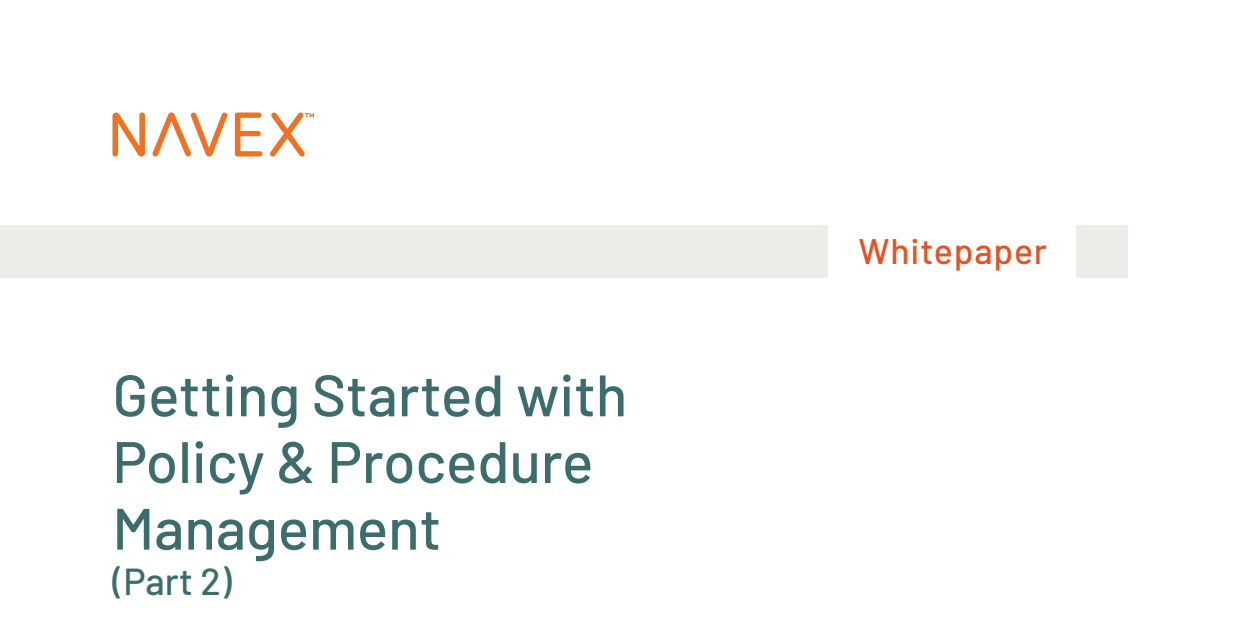 Getting Started with Policy & Procedure Management (Part 2)