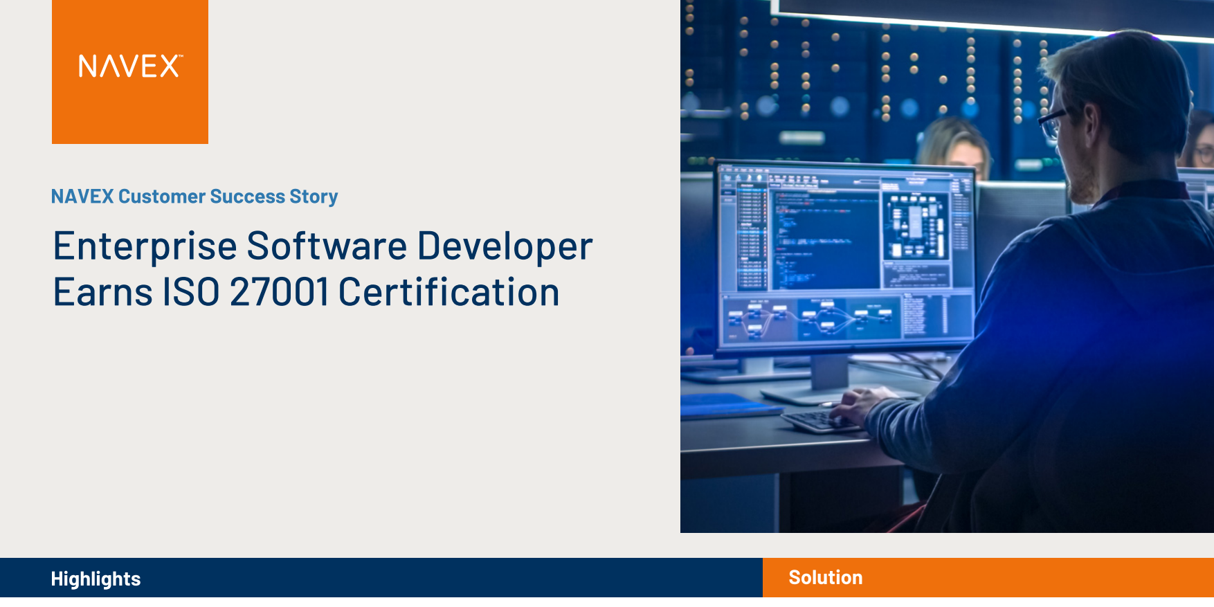 Enterprise Software Developer Earns ISO 27001 Certification