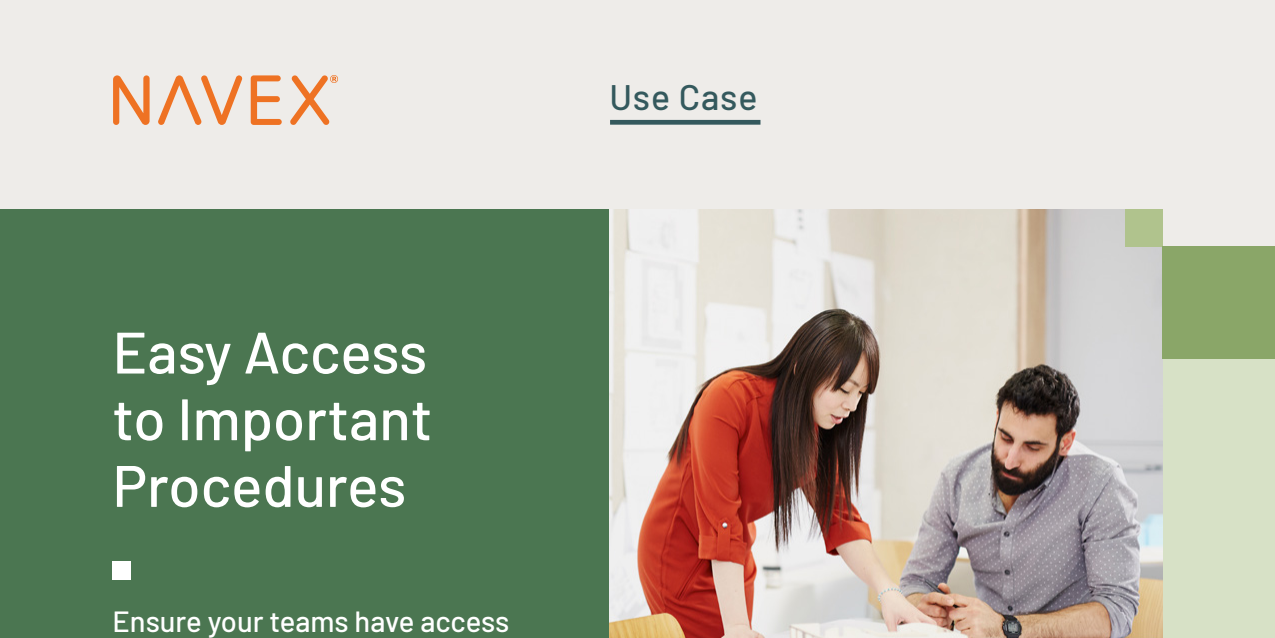 PolicyTech Use Case - Easy Access to Important Procedures
