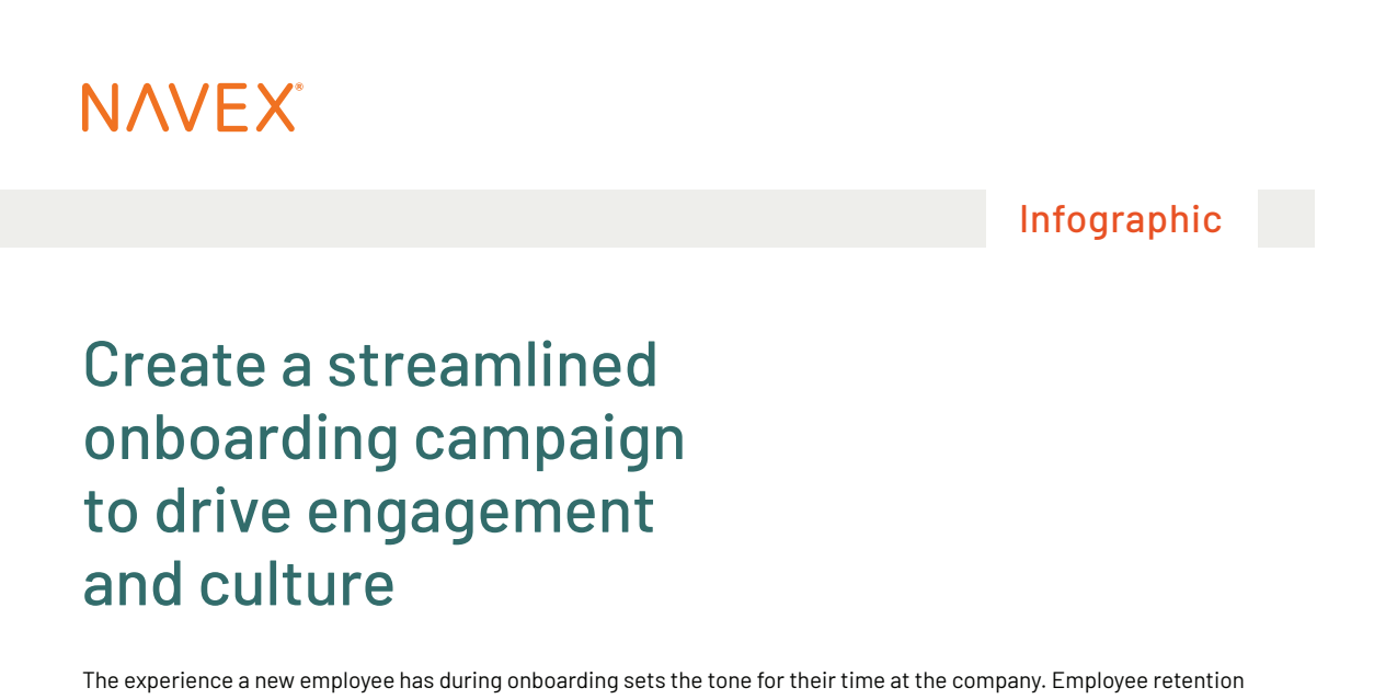 New Employee Onboarding Infographic