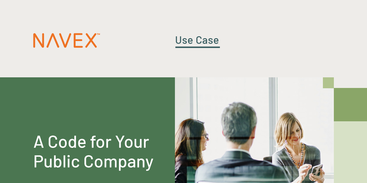 A Code for Your Public Company