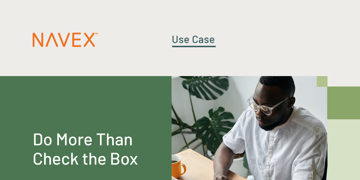 Do More Than Check the Box