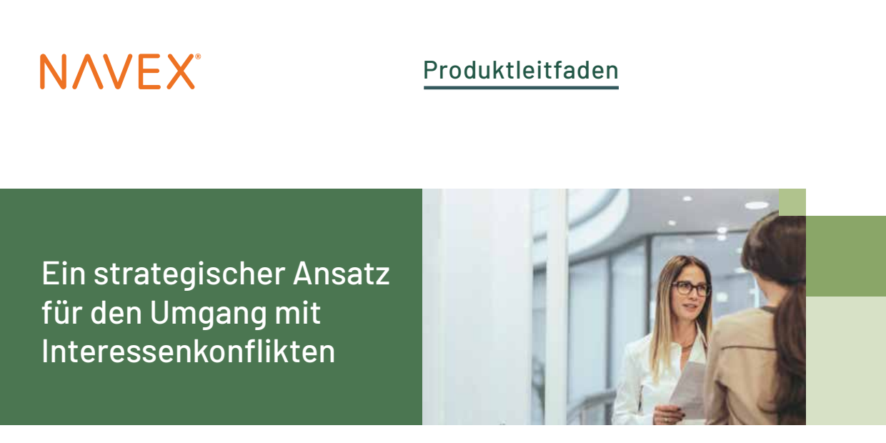 Ein strategischer Ansatz zur Behebung von Interessenkonflikten – Produktführer COI Disclosures