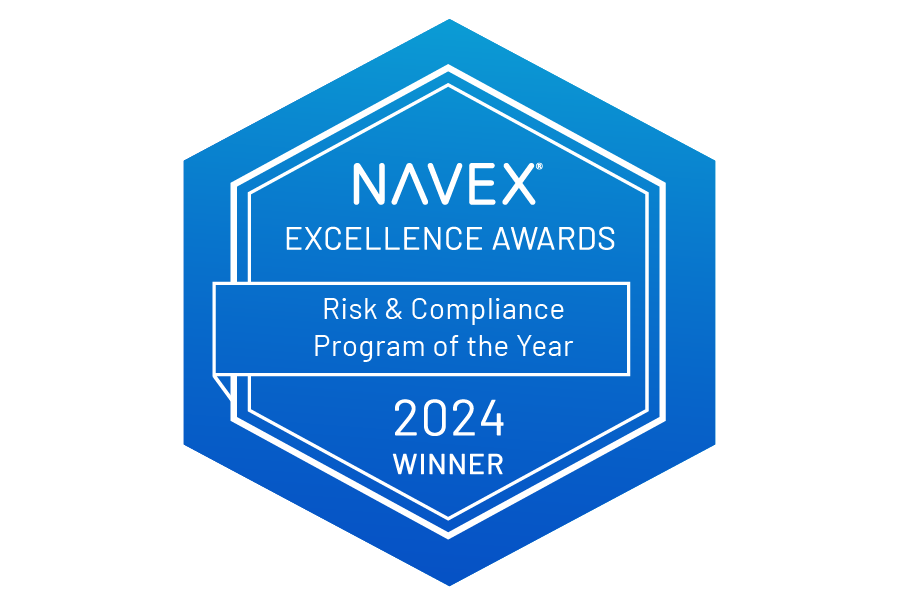 Risk & Compliance Program of the Year awards badge 2024