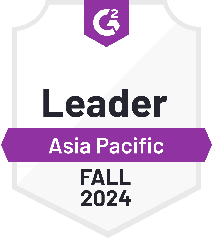 G2 Leader Fall 2024 Asia Pacific Training