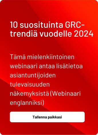 10 suosituinta GRC-trendiä vuodelle 2024 