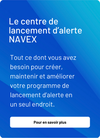 Le centre de lancement d’alerte NAVEX