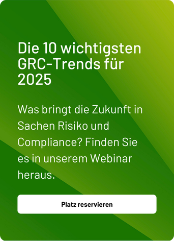 Top 10 GRC-Trends für 2025