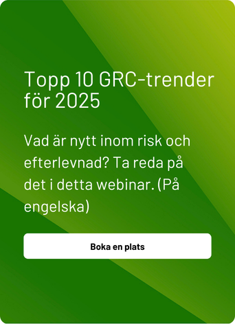 Topp 10 GRC-trender för 2025