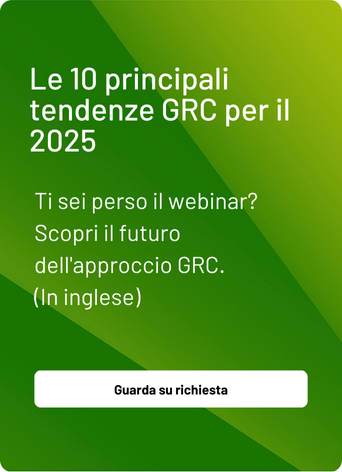 Le 10 principali tendenze GRC del 2025