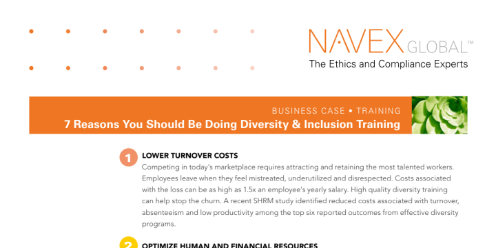 7 Reasons You Should Be Doing Diversity & Inclusion Training