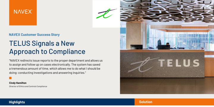 TELUS Signals a New Approach to Compliance