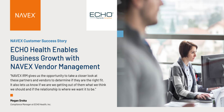 ECHO Health Enables Business Growth with NAVEX Vendor Management