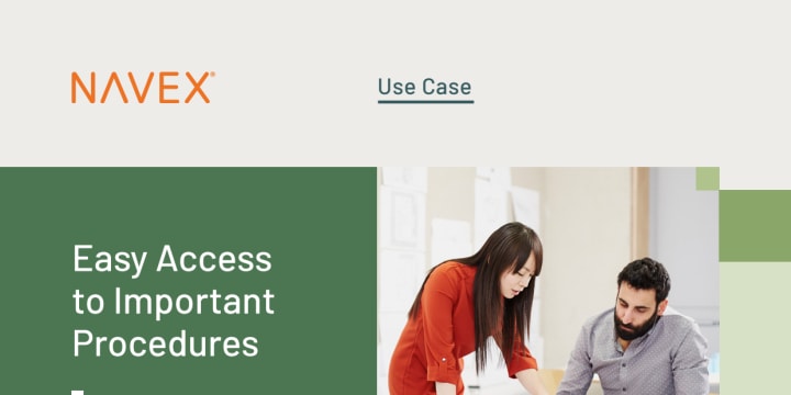 PolicyTech Use Case - Easy Access to Important Procedures