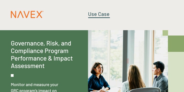 Governance, Risk, and Compliance Program Performance & Impact Assessment