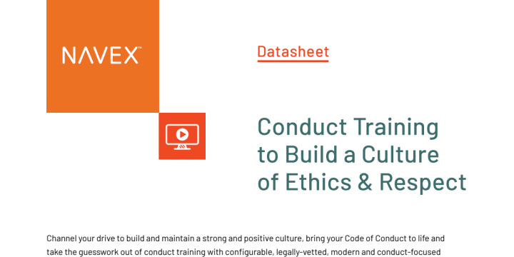 Conduct Training to Build a Culture of Ethics & Respect