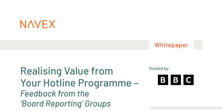 Realizing Value from Your Hotline Program – Feedback from the ‘Board Reporting’ Groups