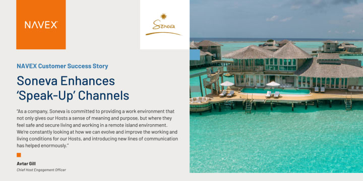 Soneva Enhances ‘Speak-Up’ Channels 2023