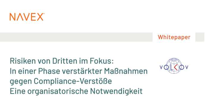 Risiken von Dritten im Fokus: In einer Phase verstärkter Maßnahmen gegen Compliance-Verstöße Eine organisatorische Notwendigkeit