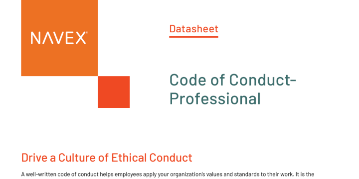 Code of Conduct for Professionals Overview
