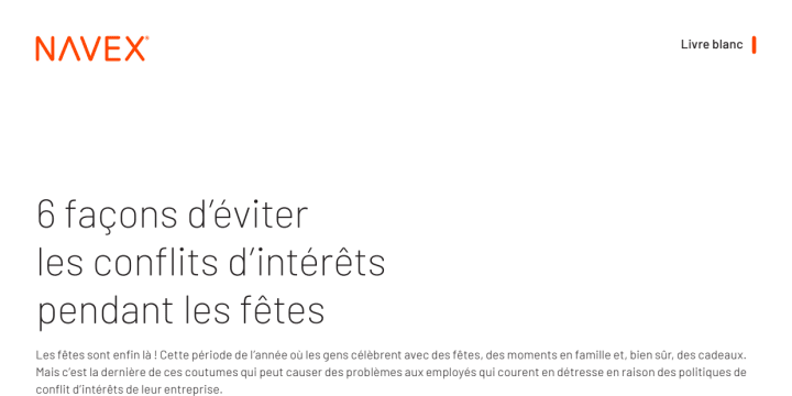 6 façons d’éviter les conflits d’intérêts pendant les fêtes